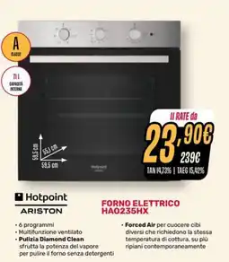 Fiducia & Convenienza Hotpoint ARISTON FORNO ELETTRICO HAO235HX offerta