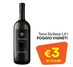 Unes Terre Siciliane POGGIO VIGNETI offerta