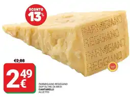Supermercati Gulliver Parmigiano Reggiano Cantarelli offerta