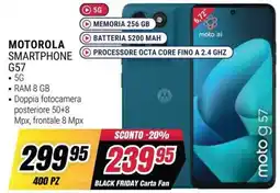 Trony MOTOROLA SMARTPHONE G57 offerta