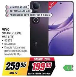 Trony VIVO SMARTPHONE V50 LITE offerta