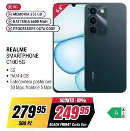 Trony REALME SMARTPHONE C100 5G offerta