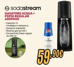 Fiducia & Convenienza Sodastream Gasatore acqua + Pepsi regular offerta