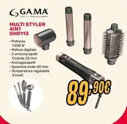 Fiducia & Convenienza G.A.M.A MULTI STYLER 4IN1 offerta