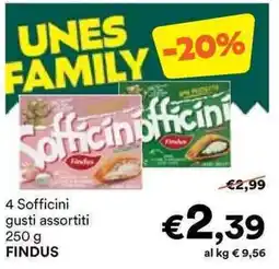 Unes Sofficini FINDUS offerta