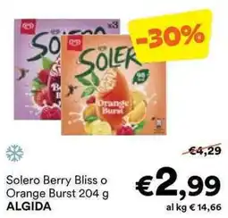 Unes Solero Berry Bliss o Orange Burst offerta