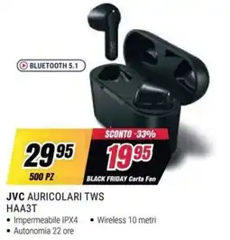 Trony JVC AURICOLARI TWS HAA3T offerta