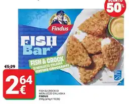 Supermercati Gulliver Fish Bar Findus offerta