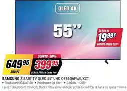 Trony SAMSUNG SMART TV QLED 55" UHD offerta