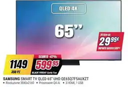 Trony SAMSUNG SMART TV QLED 65" UHD offerta