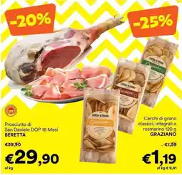 Unes Prosciutto di San Daniele DOP 18 Mesi BERETTA offerta