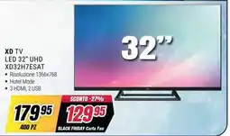 Trony XD TV LED 32" UHD offerta