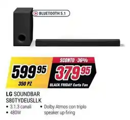 Trony LG SOUND BAR S80TYDEUSLLK offerta