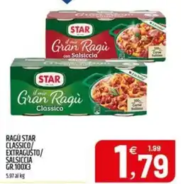 Ard Discount RAGÙ STAR Gran Ragù Classico offerta