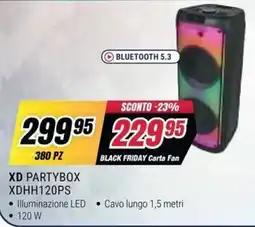 Trony XD PARTYBOX offerta