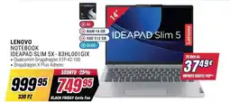 Trony LENOVO NOTEBOOK IDEAPAD SLIM 5X offerta