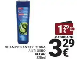 Supermercati Gulliver Shampoo antiforfora anti sebo Clear offerta
