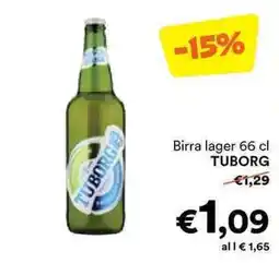 Unes Birra lager TUBORG offerta