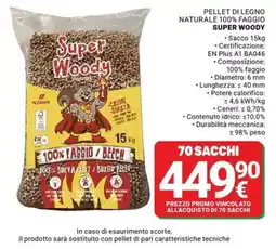 Supermercati Gulliver Super Woody offerta