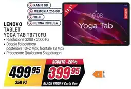 Trony LENOVO YOGA TAB TB710FU offerta