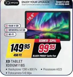 Trony XD TABLET XDDGM11BS offerta