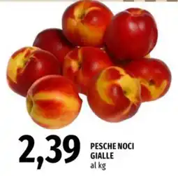 Famila Market PESCHE NOCI GIALLE offerta