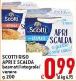 Iper Triscount Scotti Riso offerta