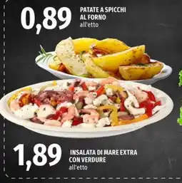 Famila Market PATATE A SPICCHI AL FORNO offerta