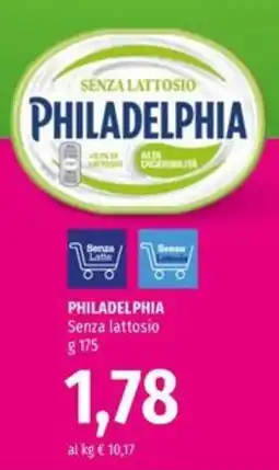 Famila Market Philadelphia Senza lattosio offerta