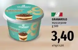 Famila Market Granarolo mascarpone offerta