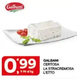 Sisa Galbani Certosa La Stracremosa offerta
