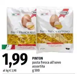 Famila Market PINTON pasta fresca all'uovo assortita offerta