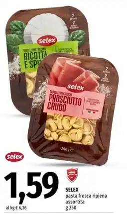 Famila Market SELEX pasta fresca ripiena assortita offerta