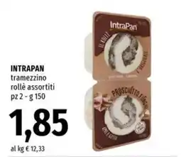 Famila Market INTRAPAN tramezzino rollè assortiti offerta
