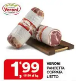 Sisa Veroni Pancetta Coppata offerta
