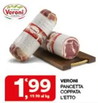 Sisa Veroni Pancetta Coppata offerta