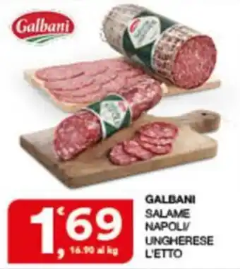 Sisa Galbani Salame Napoli/Ungherese offerta