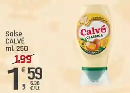 Supermercati Dok Salse CALVÉ CLASSICA offerta