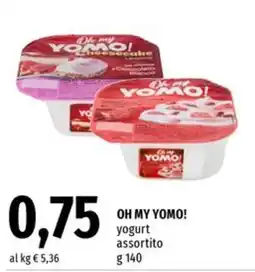 Famila Market OH MY YOMO! yogurt assortito offerta