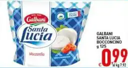 Iper Triscount Galbani Santa Lucia Mozzarella offerta