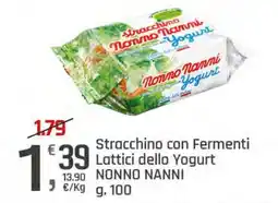 Supermercati Dok Stracchino con Fermenti Lattici dello Yogurt NONNO NANNI offerta