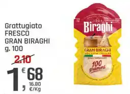 Supermercati Dok Grattugiato FRESCO GRAN BIRAGHI offerta