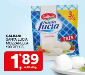 Sisa Galbani Santa Lucia Mozzarella offerta