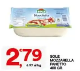 Sisa SOLE MOZZARELLA PANETTO offerta