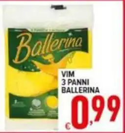 Iper Triscount Panni Ballerina offerta