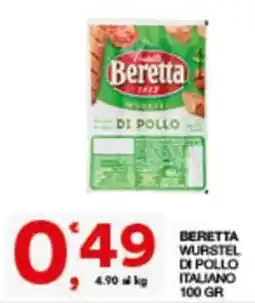 Sisa Beretta Wurstel di Pollo offerta