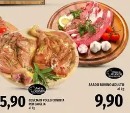 Famila Market Coscia di pollo condita per griglia offerta