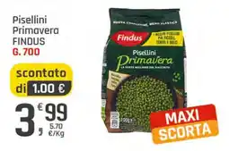 Supermercati Dok Pisellini Primavera Findus offerta