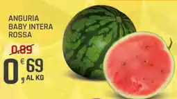 Supermercati Dok ANGURIA BABY INTERA ROSSA offerta