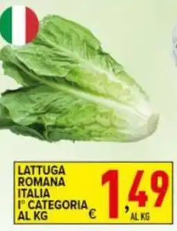Iper Triscount LATTUGA ROMANA ITALIA I° CATEGORIA offerta